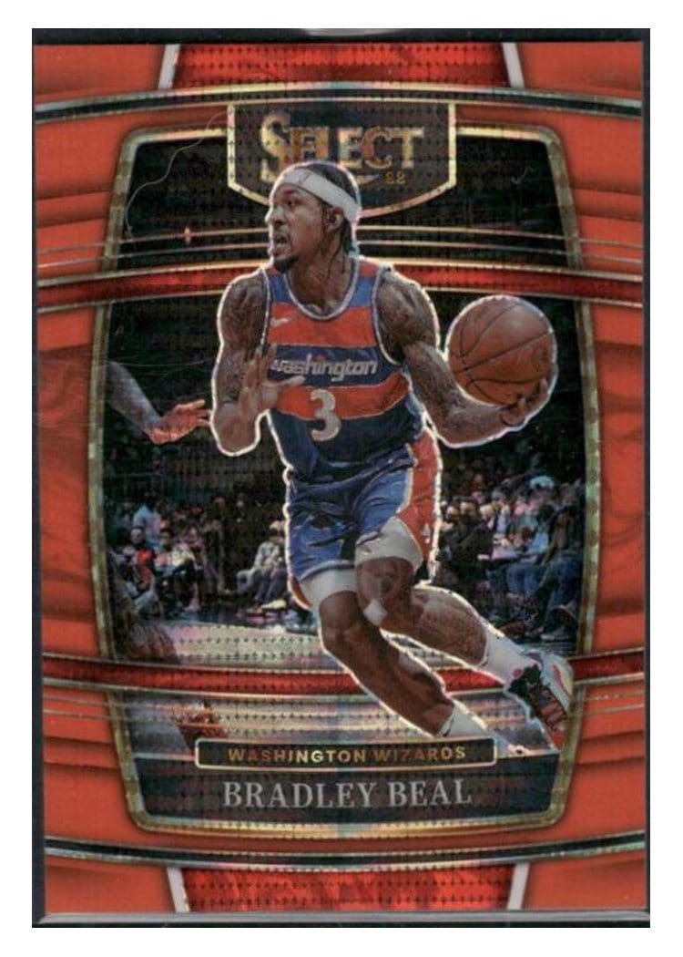 2021-22 Panini Select Base Set Bradley Beal #89 card