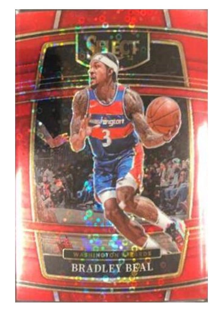 2021-22 Panini Select Base Set Bradley Beal #89 card