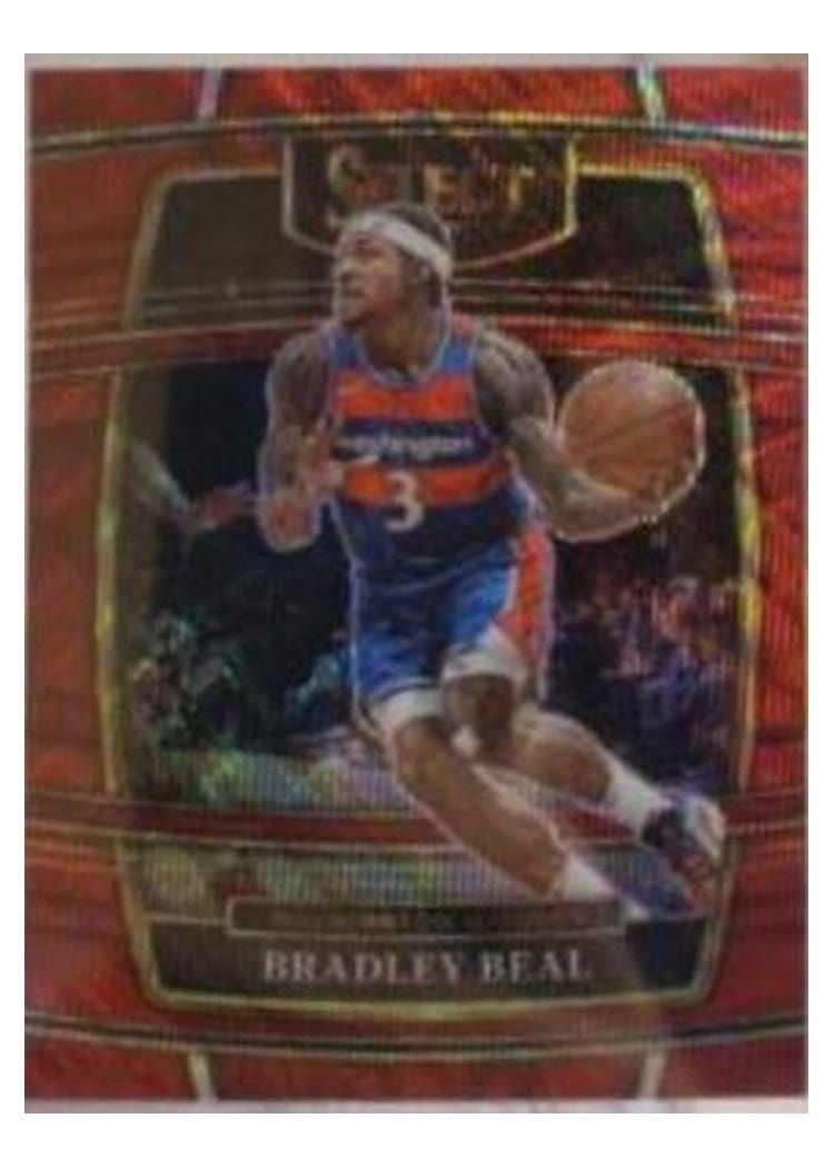 2021-22 Panini Select Base Set Bradley Beal #89 card