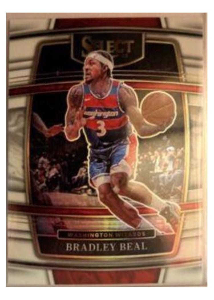 2021-22 Panini Select Base Set Bradley Beal #89 card