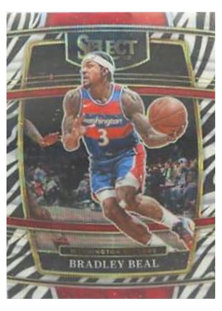 2021-22 Panini Select Base Set Bradley Beal #89 card