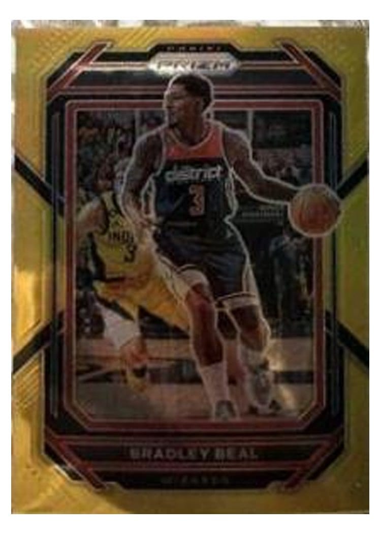 2022-23 Panini Prizm Base Set Bradley Beal #176 card