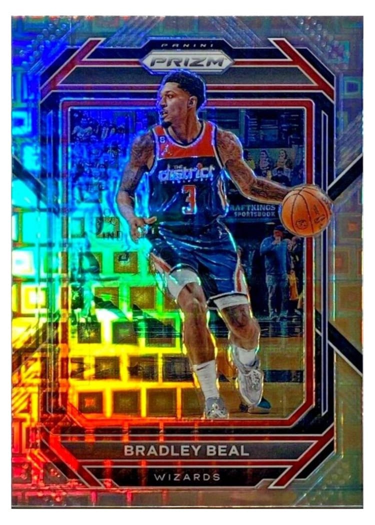 2022-23 Panini Prizm Base Set Bradley Beal #176 card