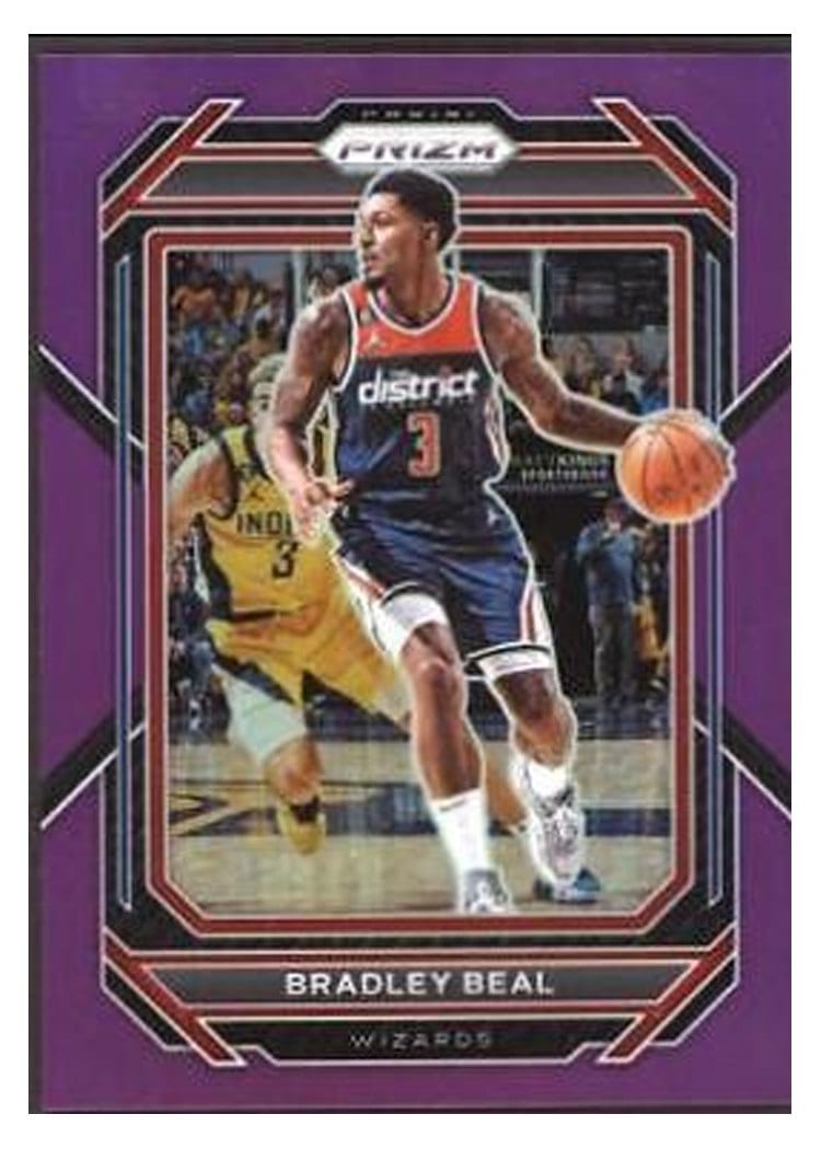 2022-23 Panini Prizm Base Set Bradley Beal #176 card
