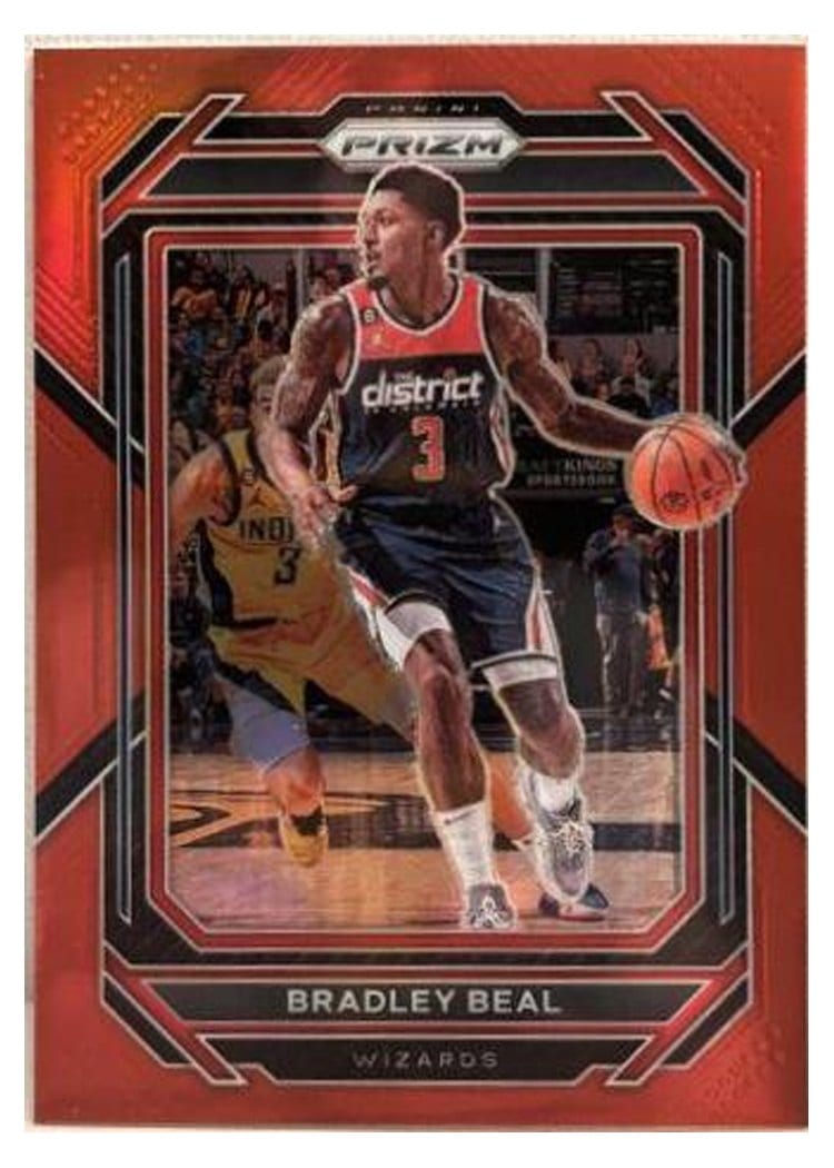 2022-23 Panini Prizm Base Set Bradley Beal #176 card