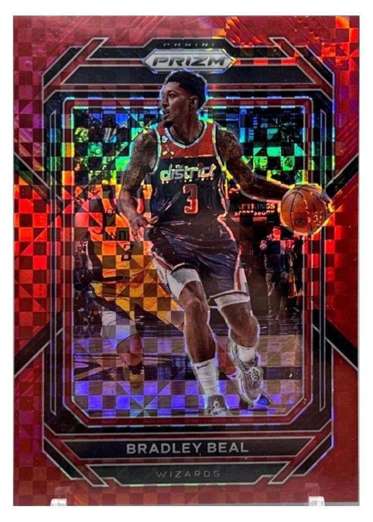 2022-23 Panini Prizm Base Set Bradley Beal #176 card