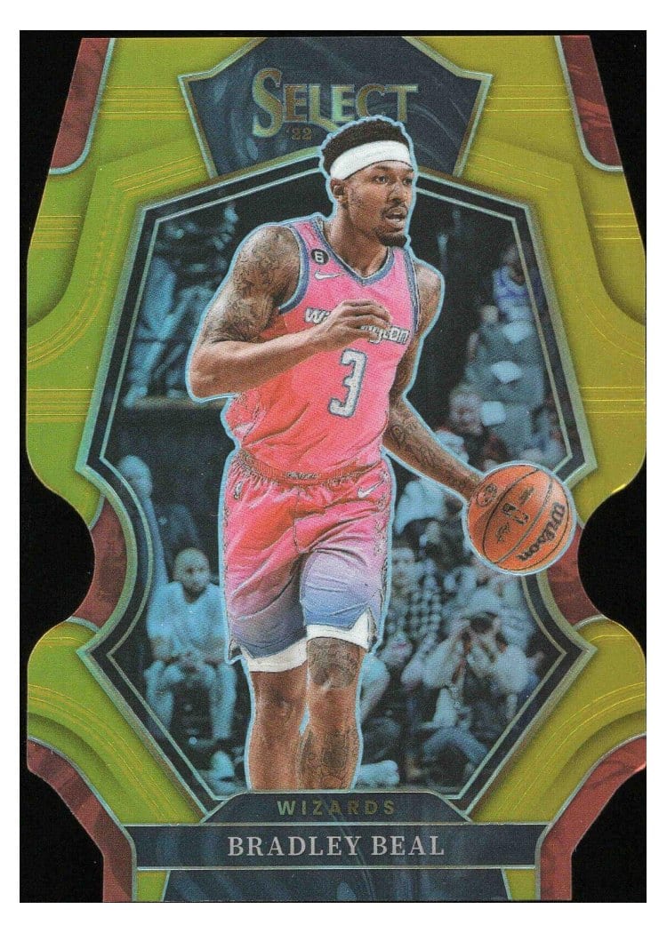 2022-23 Panini Select Base Set Bradley Beal #162 card