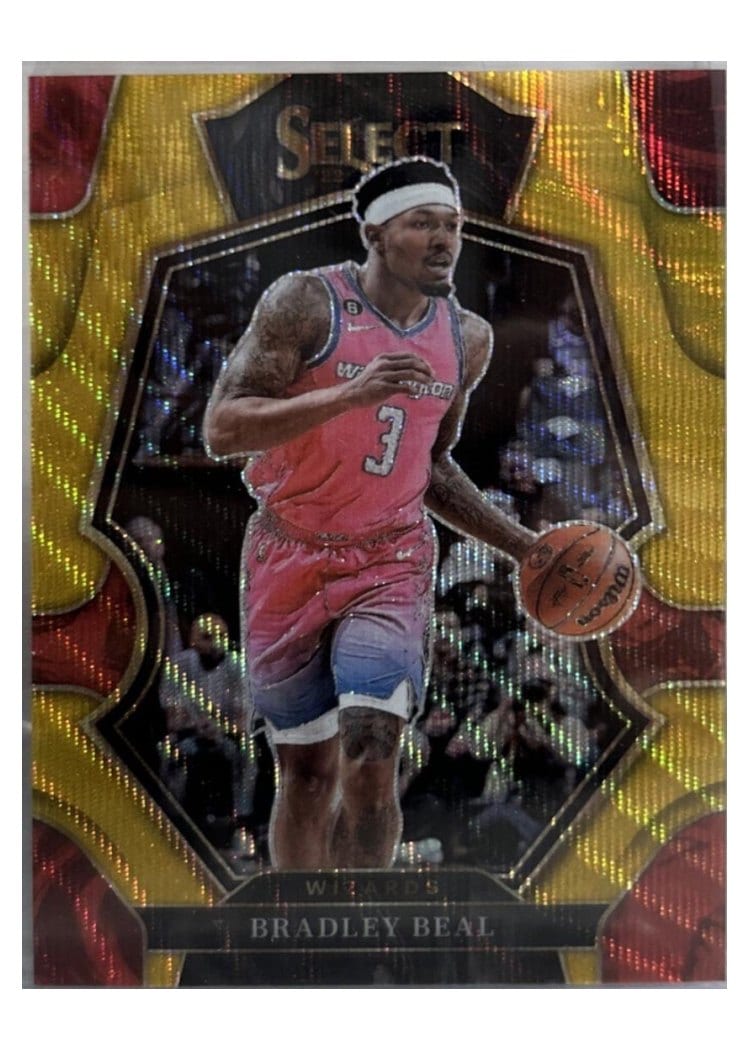 2022-23 Panini Select Base Set Bradley Beal #162 card