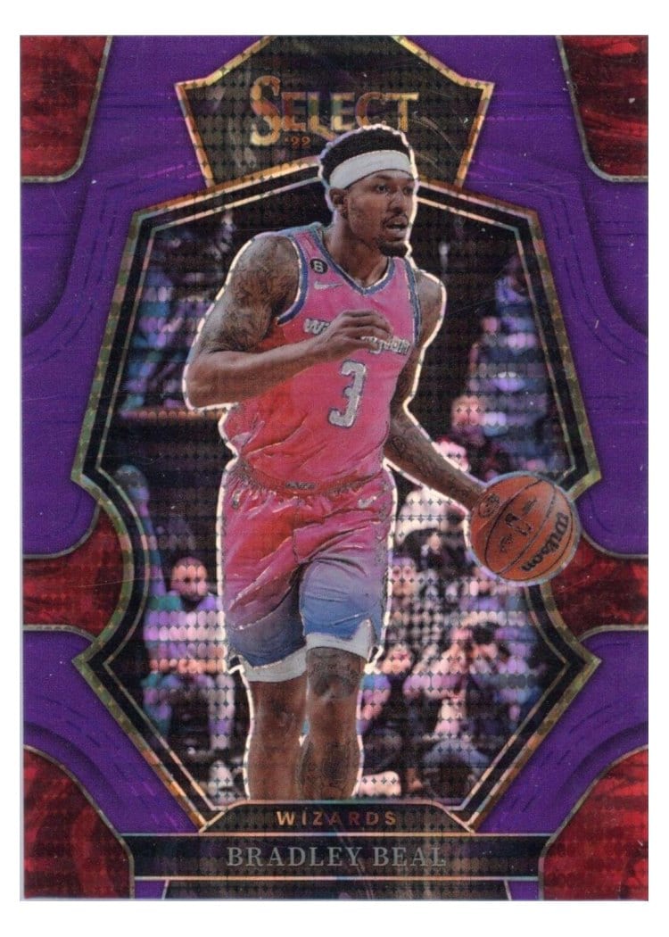 2022-23 Panini Select Base Set Bradley Beal #162 card