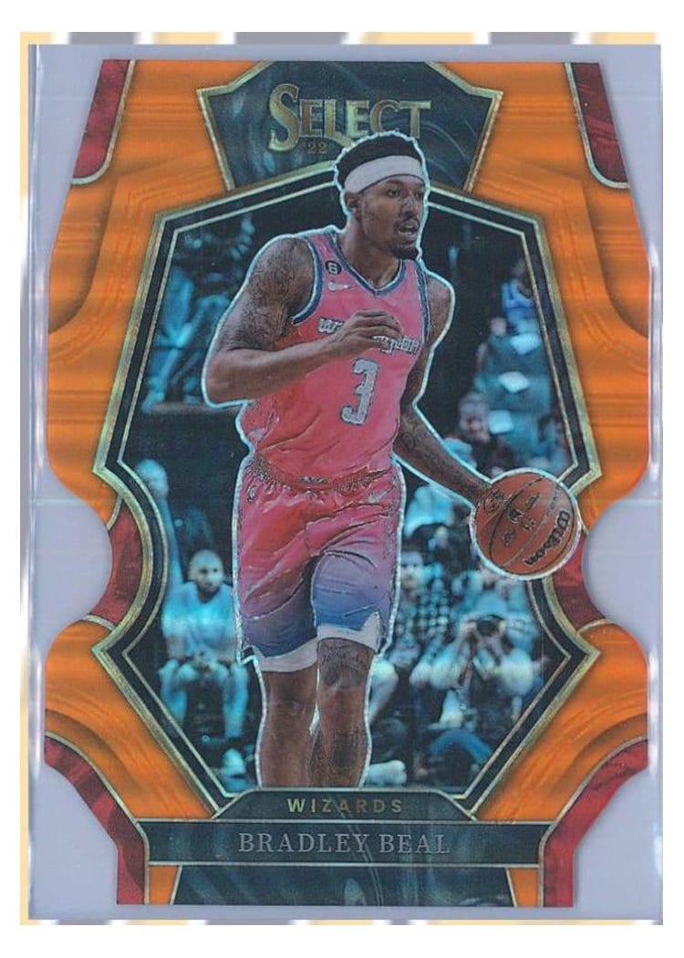 2022-23 Panini Select Base Set Bradley Beal #162 card