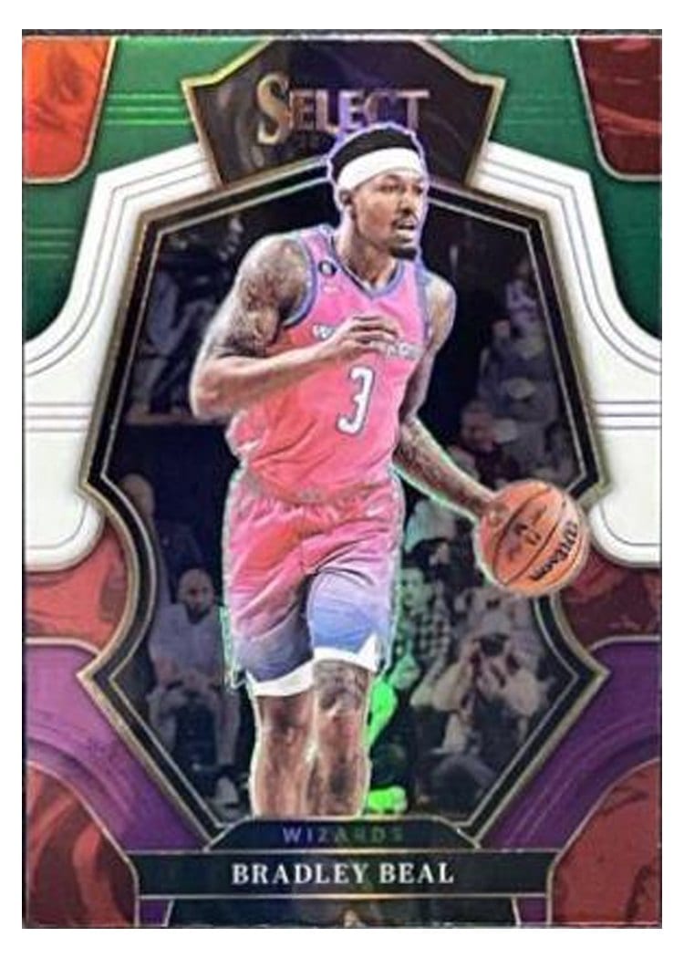 2022-23 Panini Select Base Set Bradley Beal #162 card