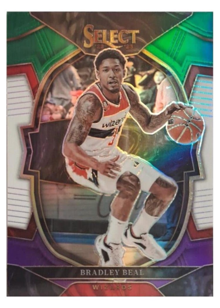 2022-23 Panini Select Base Set Bradley Beal #62 card