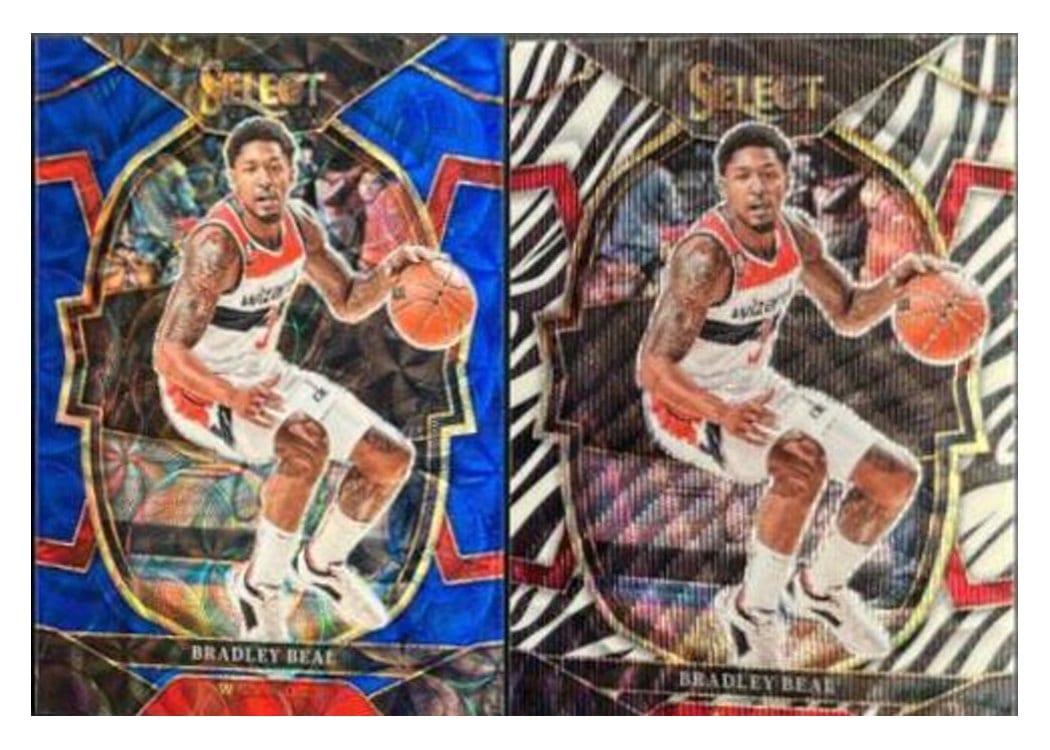 2022-23 Panini Select Base Set Bradley Beal #62 card