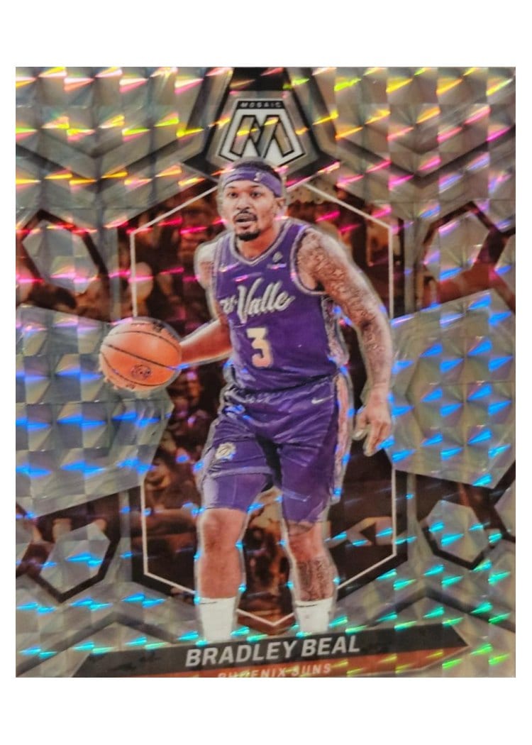 2023-24 Panini Mosaic Base Set Bradley Beal Mosaic #44 card