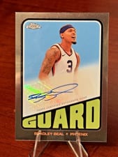 2023-24 Topps Chrome 1972 Topps Autographs Bradley Beal #TA-BRB card
