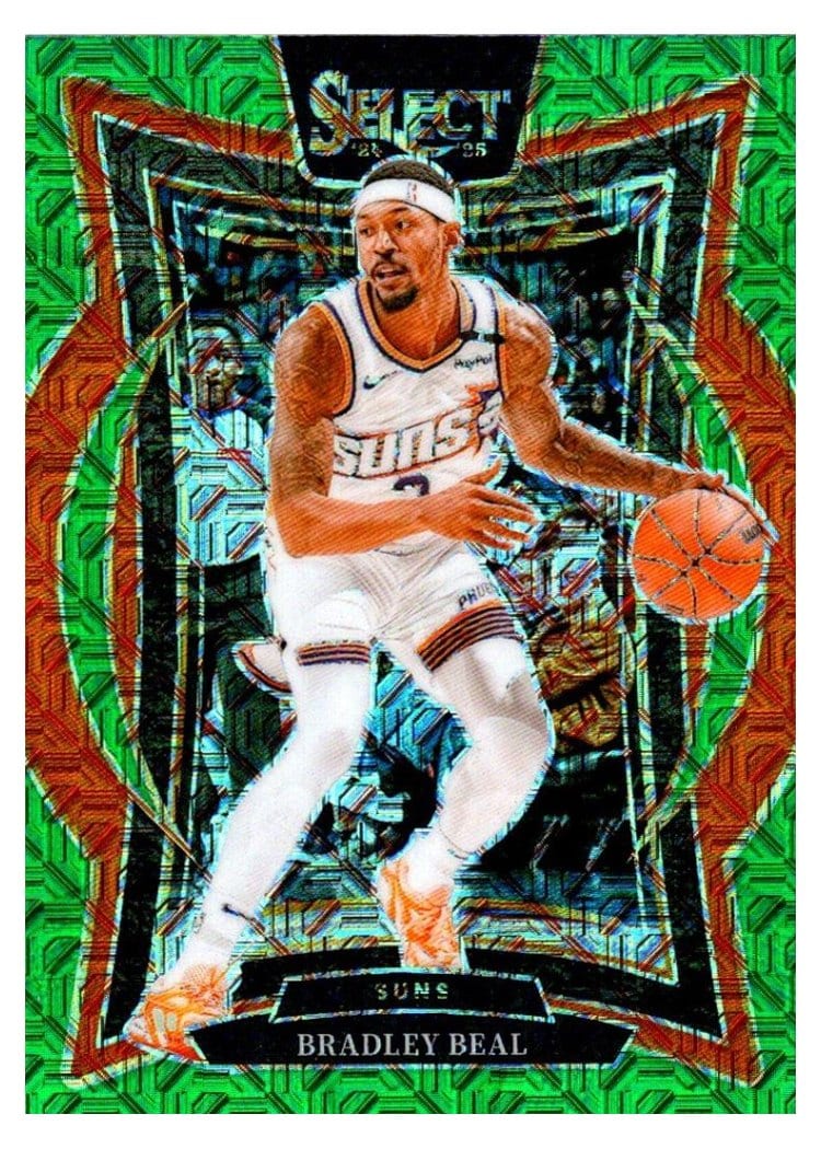 2024-25 Panini Select Base Set Bradley Beal #12 card