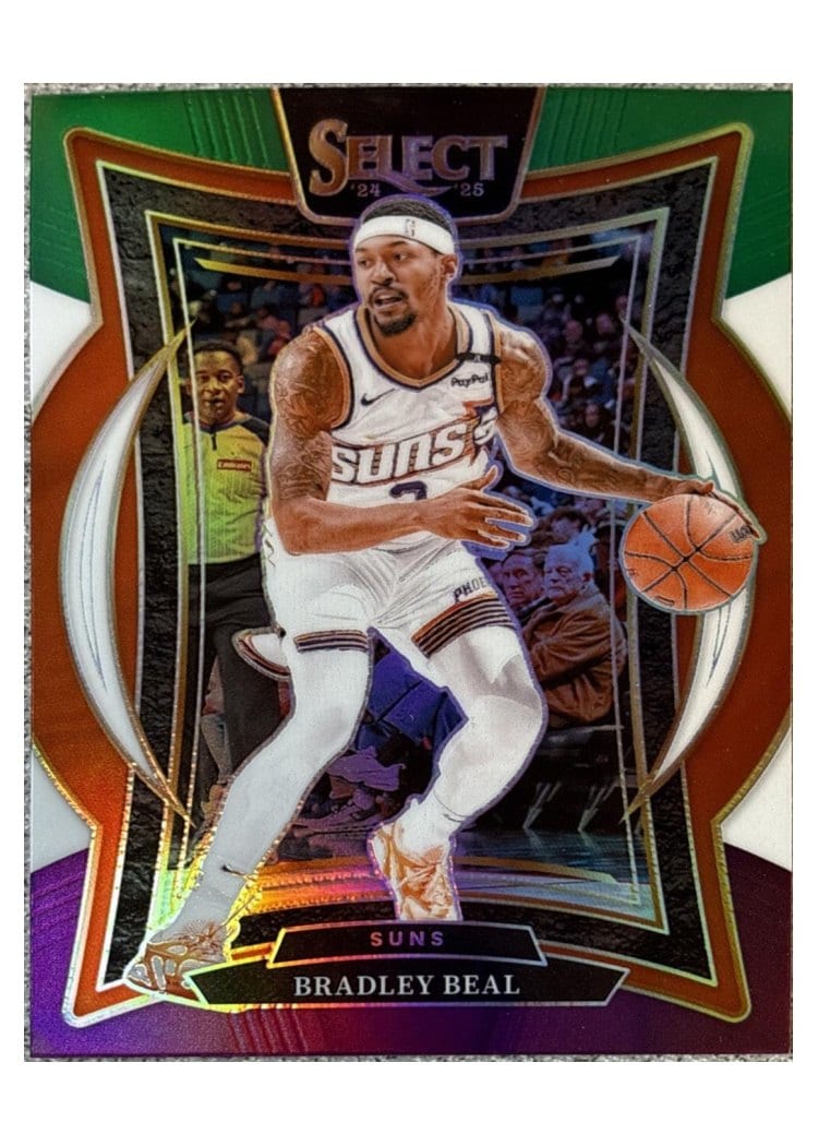 2024-25 Panini Select Base Set Bradley Beal #12 card