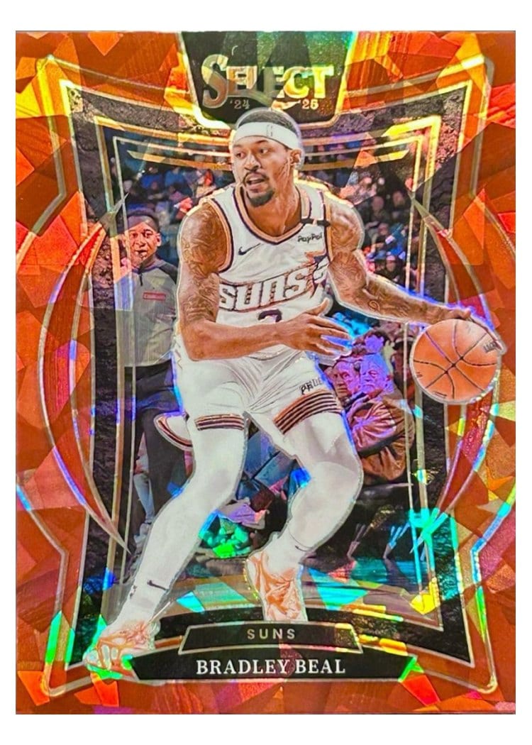 2024-25 Panini Select Base Set Bradley Beal #12 card