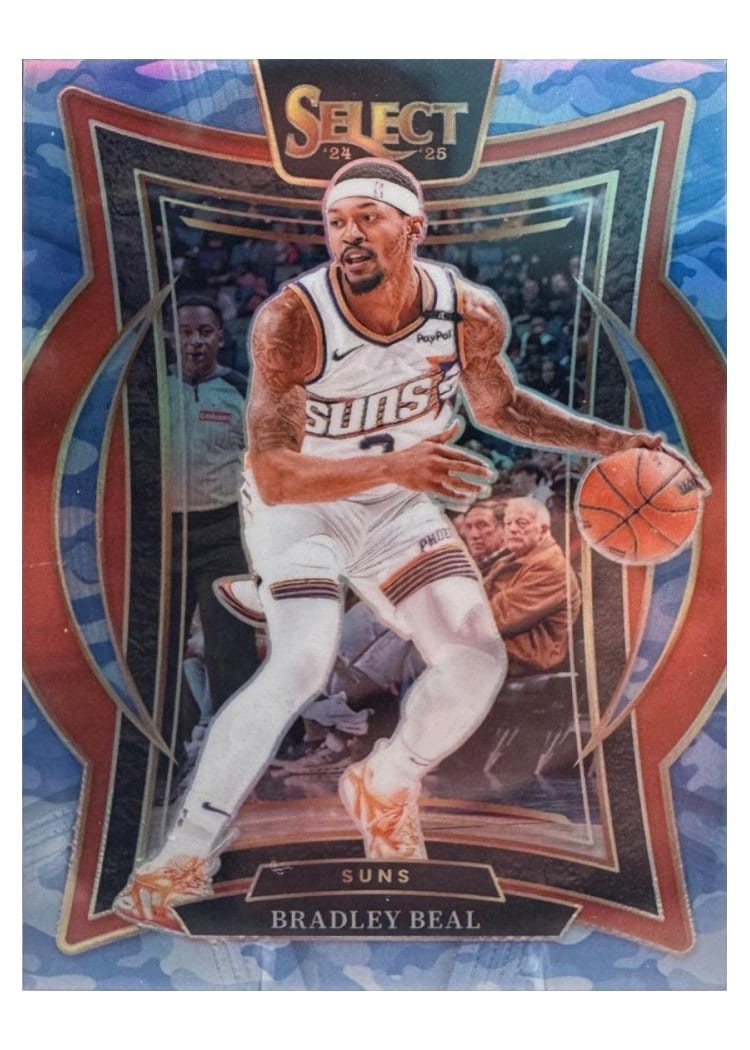 2024-25 Panini Select Base Set Bradley Beal #12 card