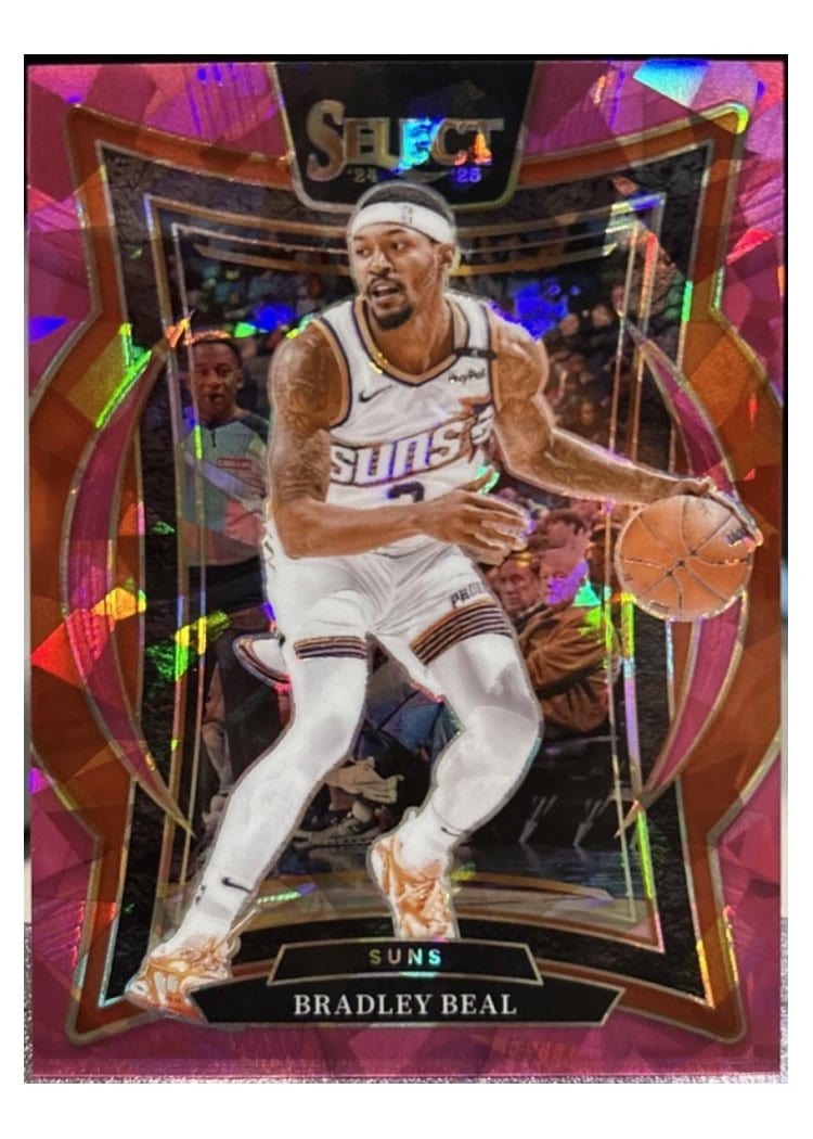 2024-25 Panini Select Base Set Bradley Beal #12 card