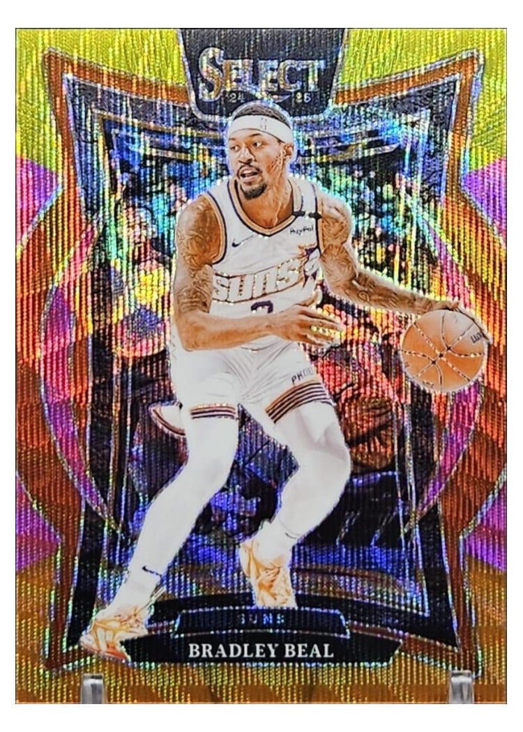 2024-25 Panini Select Base Set Bradley Beal #12 card