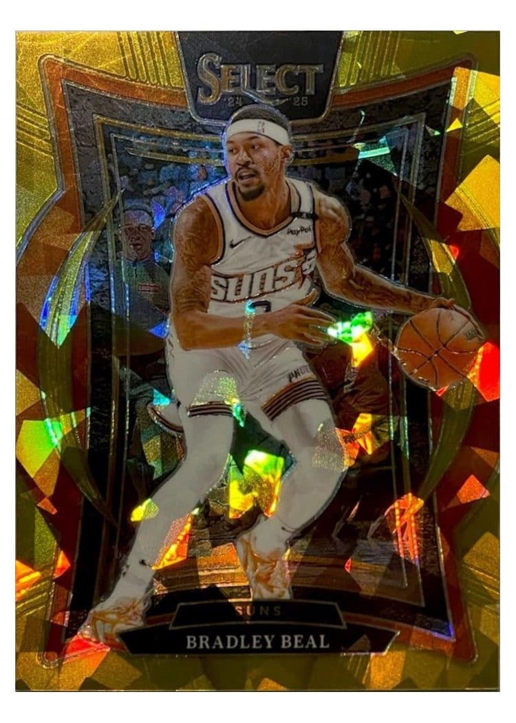 2024-25 Panini Select Base Set Bradley Beal #12 card