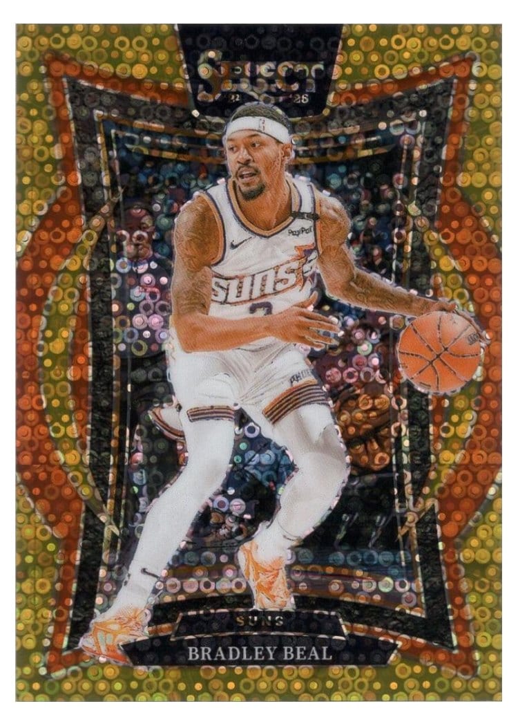 2024-25 Panini Select Base Set Bradley Beal #12 card