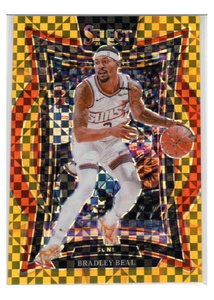 2024-25 Panini Select Base Set Bradley Beal #12 card