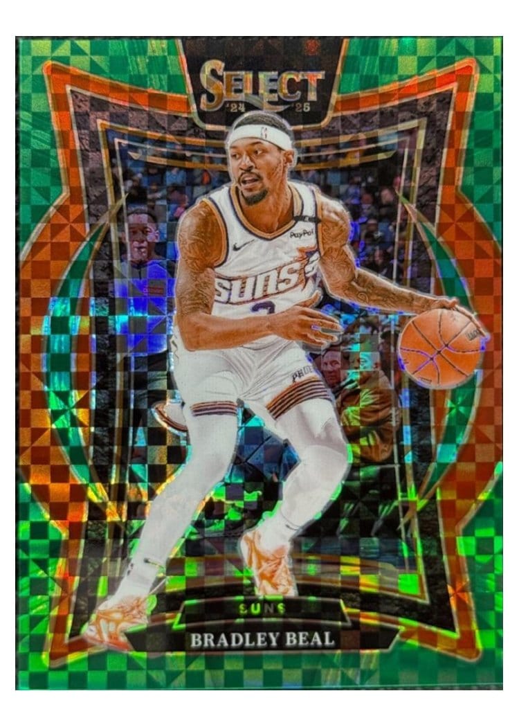 2024-25 Panini Select Base Set Bradley Beal #12 card