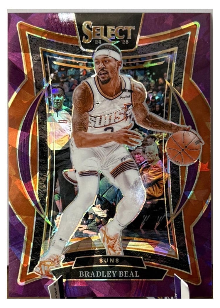 2024-25 Panini Select Base Set Bradley Beal #12 card