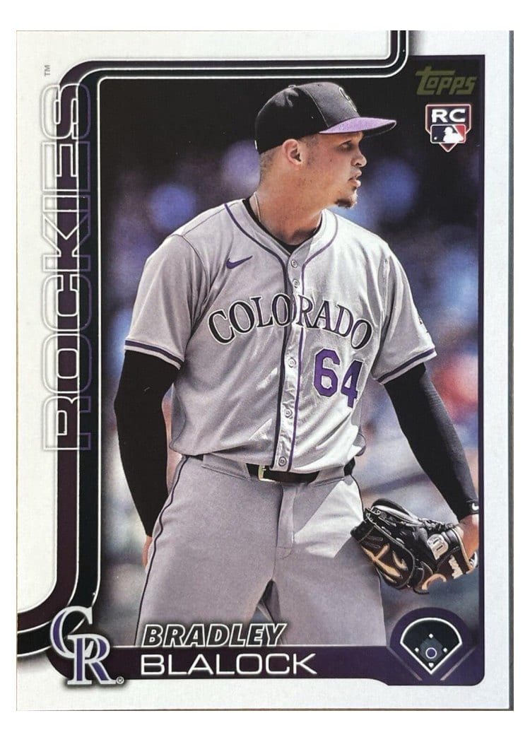 2025 Topps Base Set Bradley Blalock #161 card