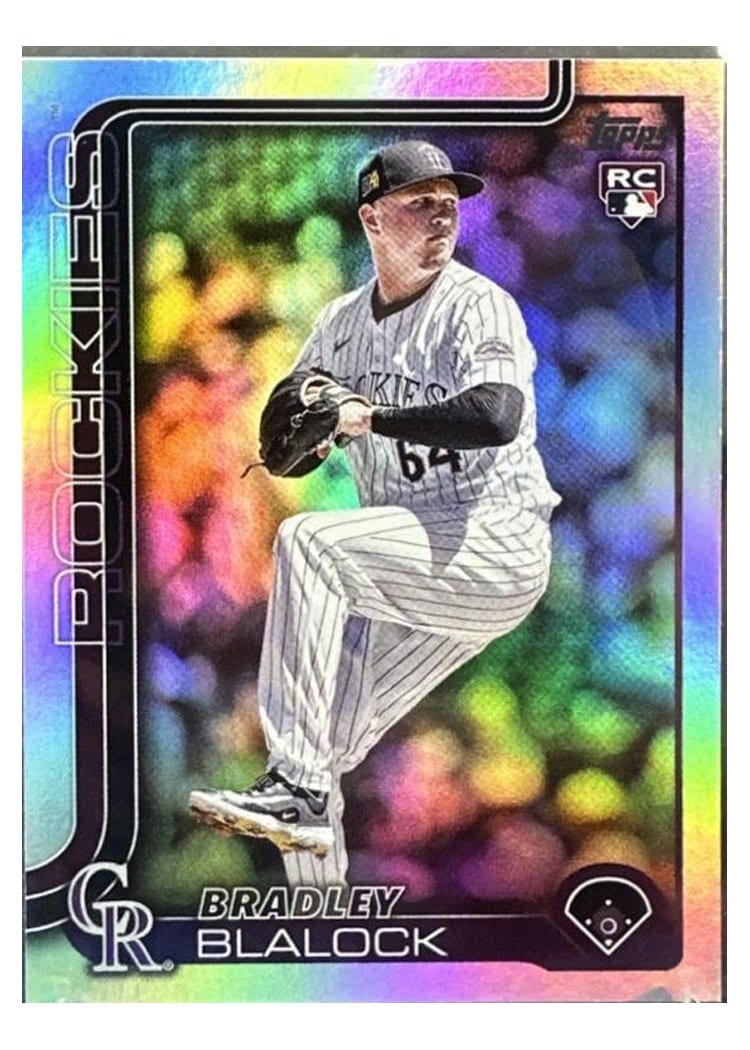 2025 Topps Base Set Bradley Blalock #161 card