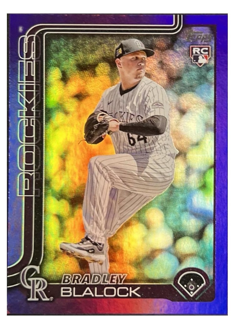 2025 Topps Base Set Bradley Blalock #161 card