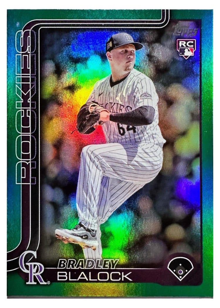 2025 Topps Base Set Bradley Blalock #161 card