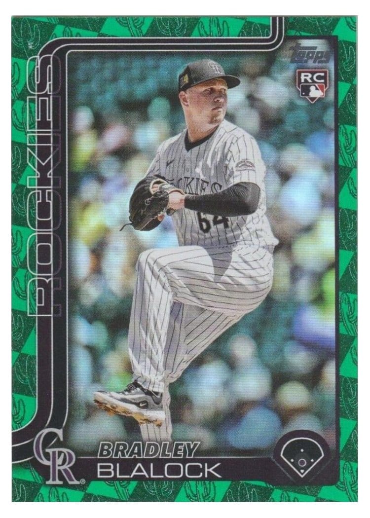 2025 Topps Base Set Bradley Blalock #161 card