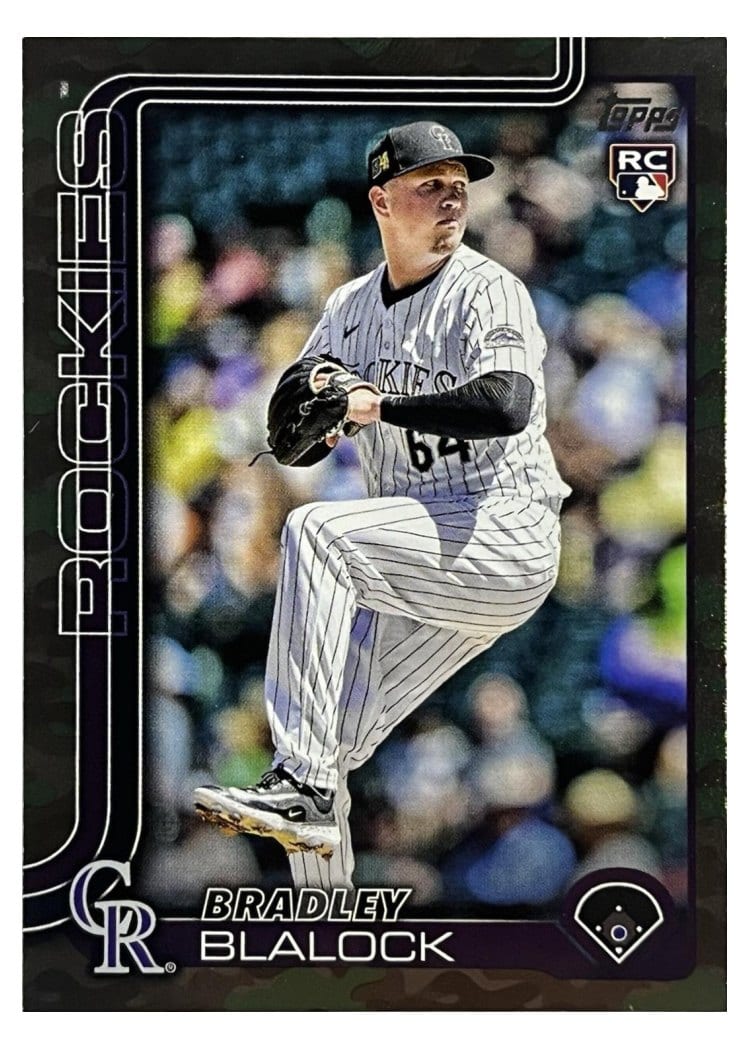 2025 Topps Base Set Bradley Blalock #161 card