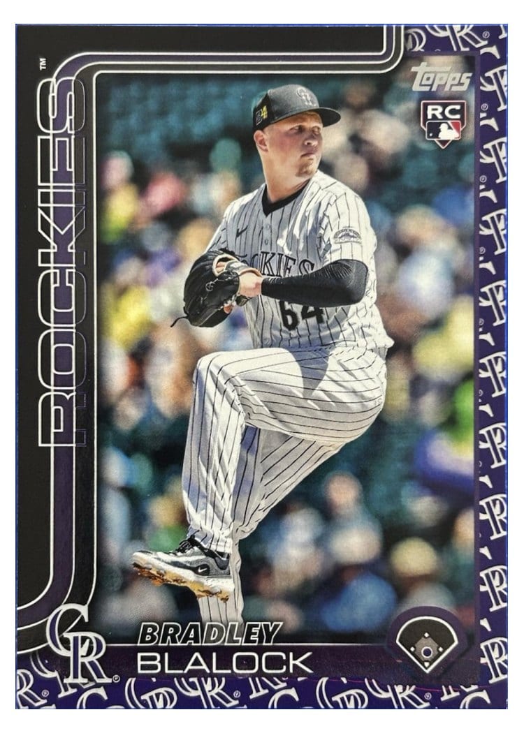 2025 Topps Base Set Bradley Blalock #161 card
