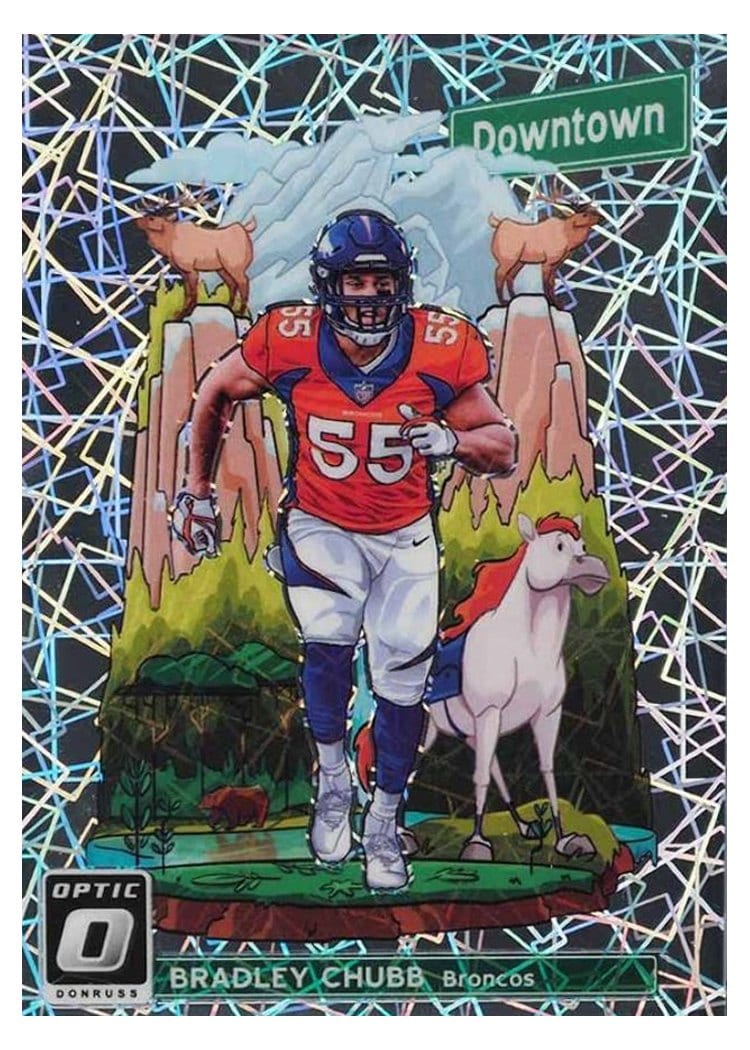 2018 Donruss Optic Downtown Bradley Chubb #DT-17 card