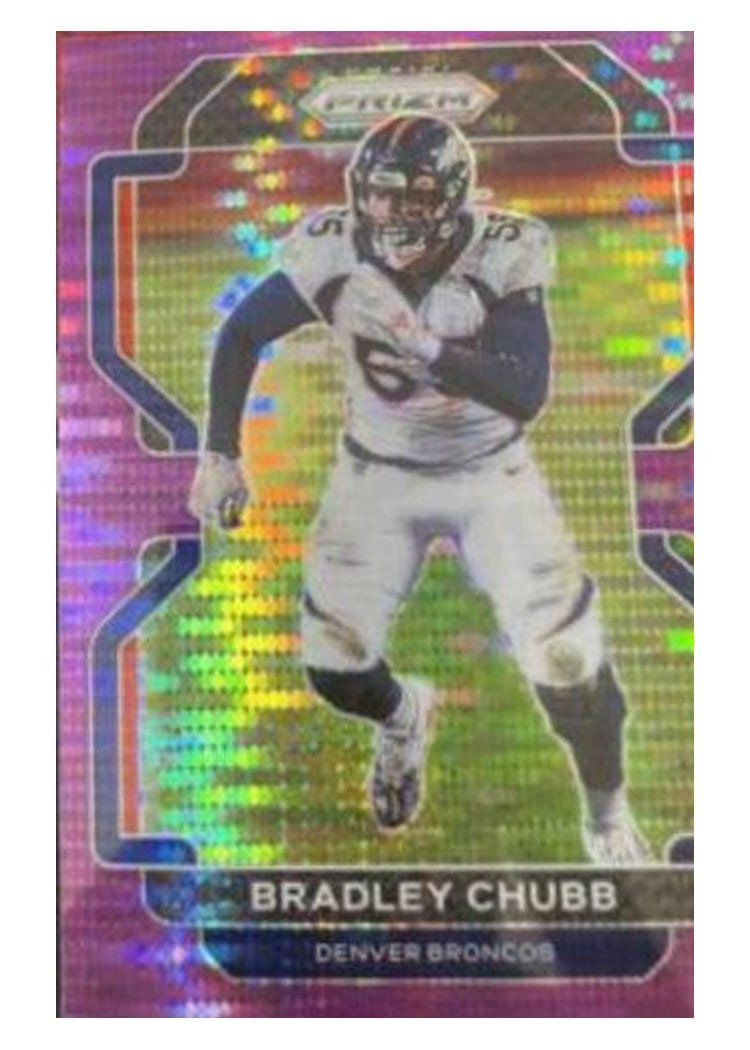 2021 Panini Prizm Base Set Bradley Chubb #203 card