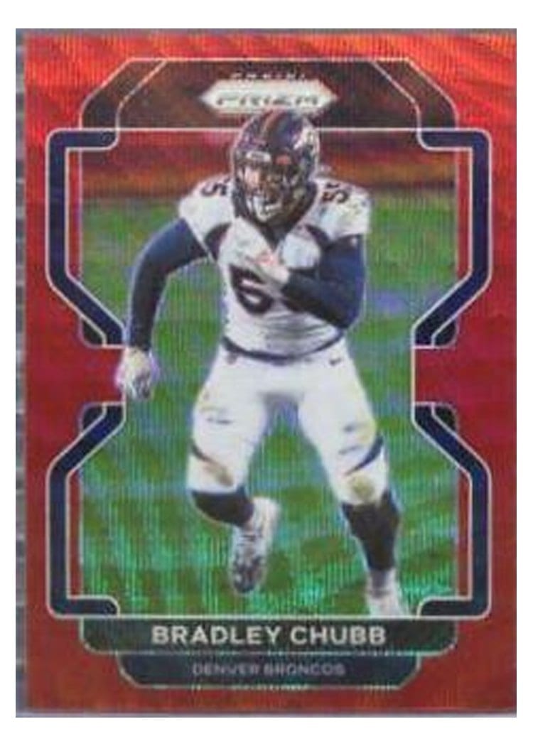 2021 Panini Prizm Base Set Bradley Chubb #203 card