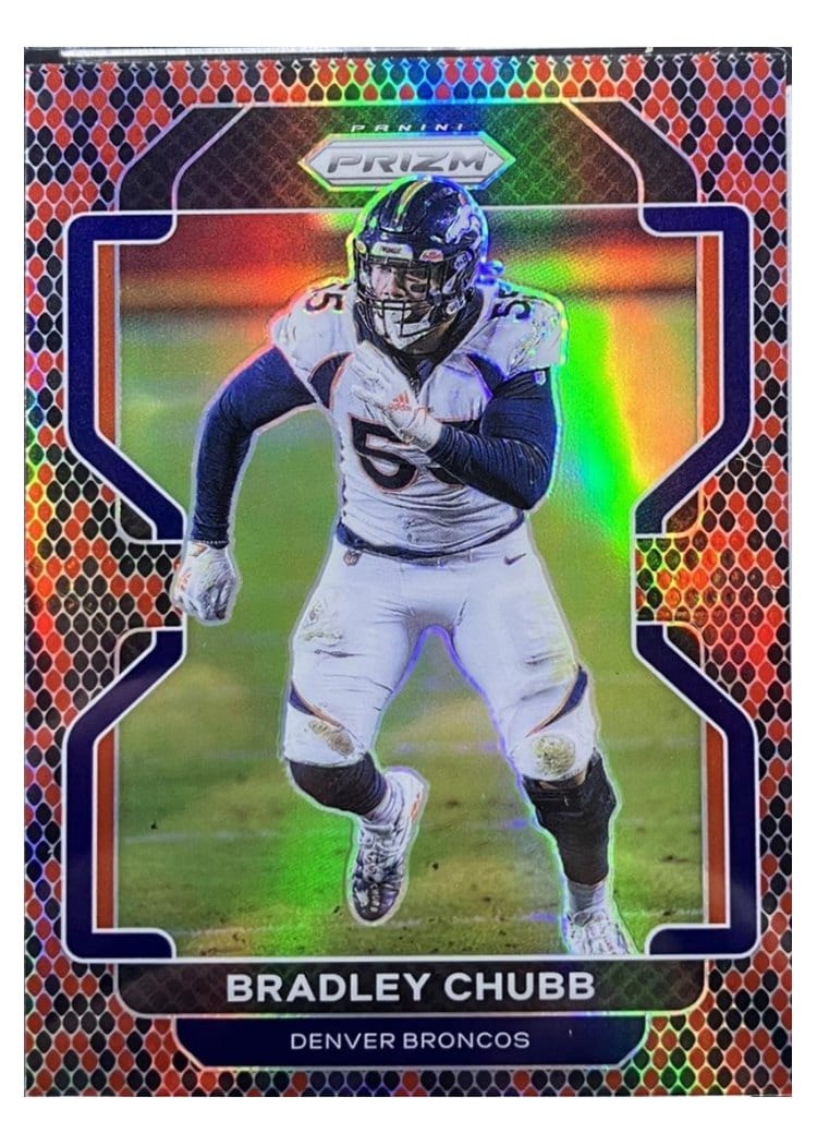 2021 Panini Prizm Base Set Bradley Chubb #203 card
