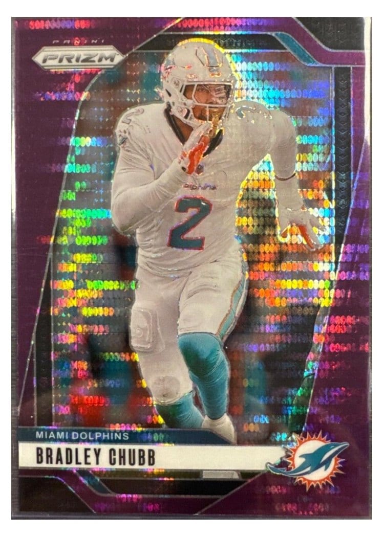 2024 Panini Prizm Base Set Bradley Chubb #181 card