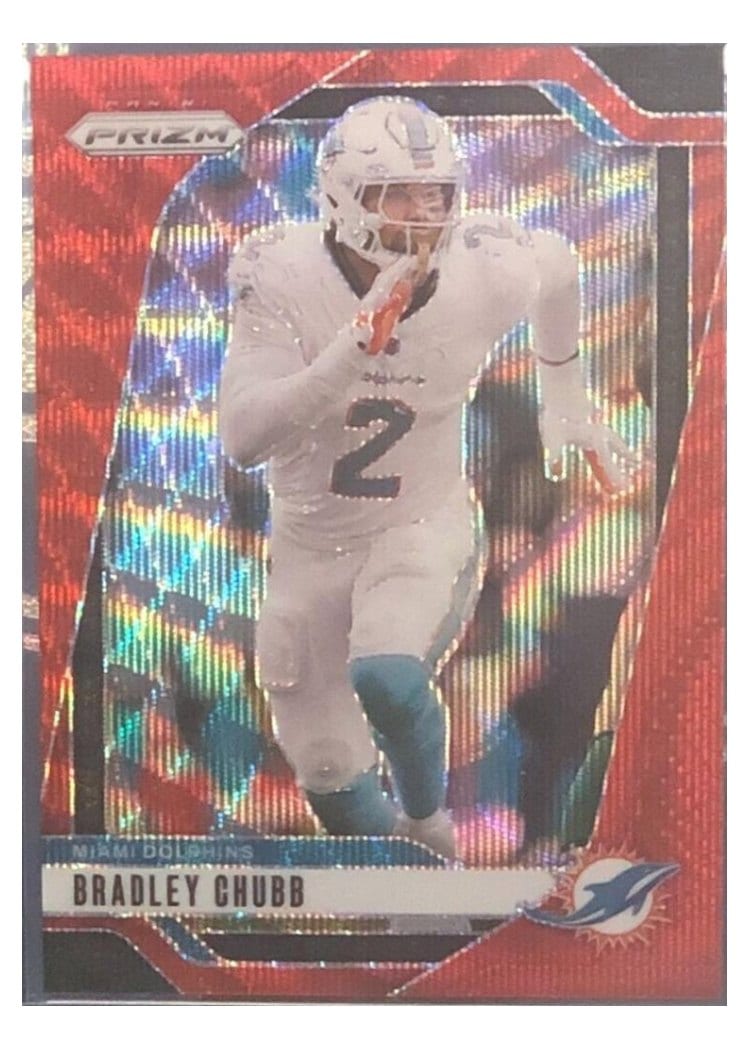 2024 Panini Prizm Base Set Bradley Chubb #181 card