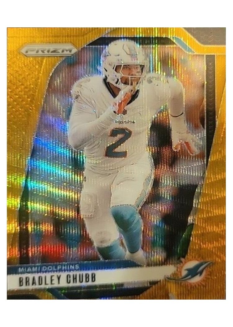 2024 Panini Prizm Base Set Bradley Chubb #181 card
