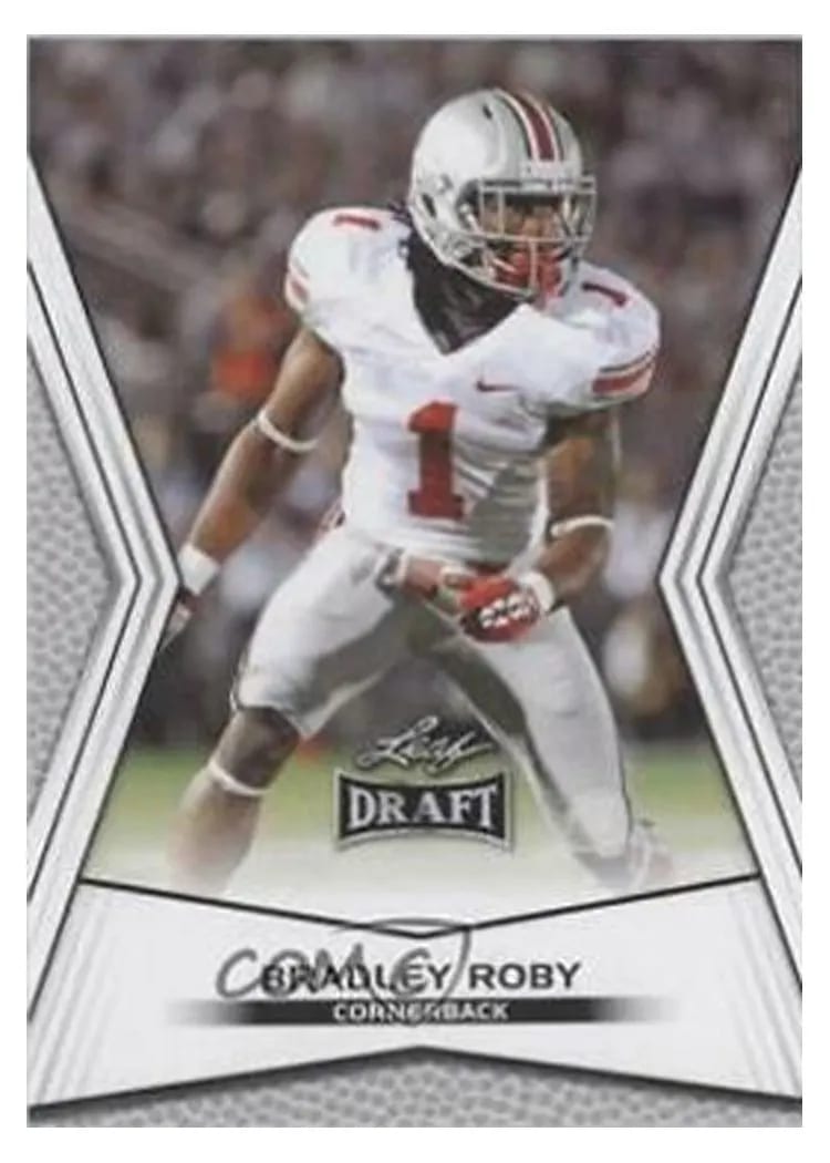 2014 Leaf Draft Bradley Roby #9 card