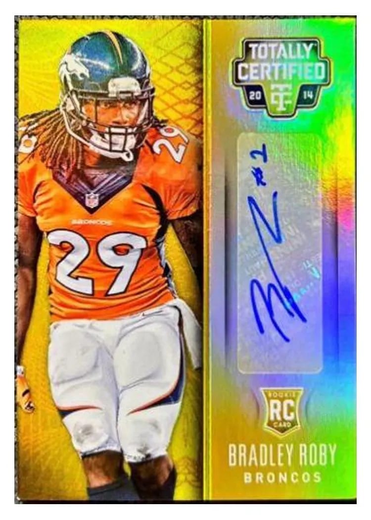 2014 Panini Totally Certified Bradley Roby #120 card