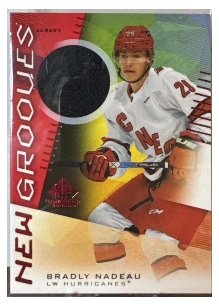 2024-25 SP Game Used New Grooves Bradly Nadeau #NG-5 card