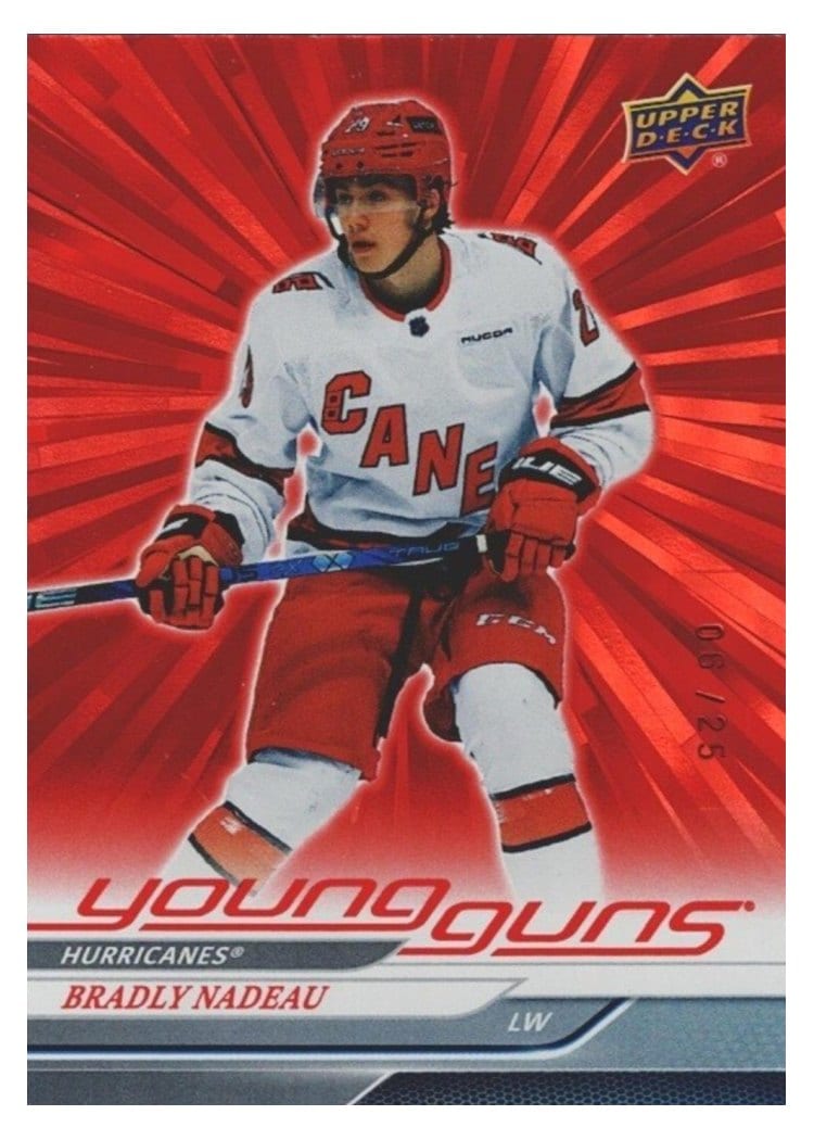 2024-25 Upper Deck Base Set Bradly Nadeau #208 card