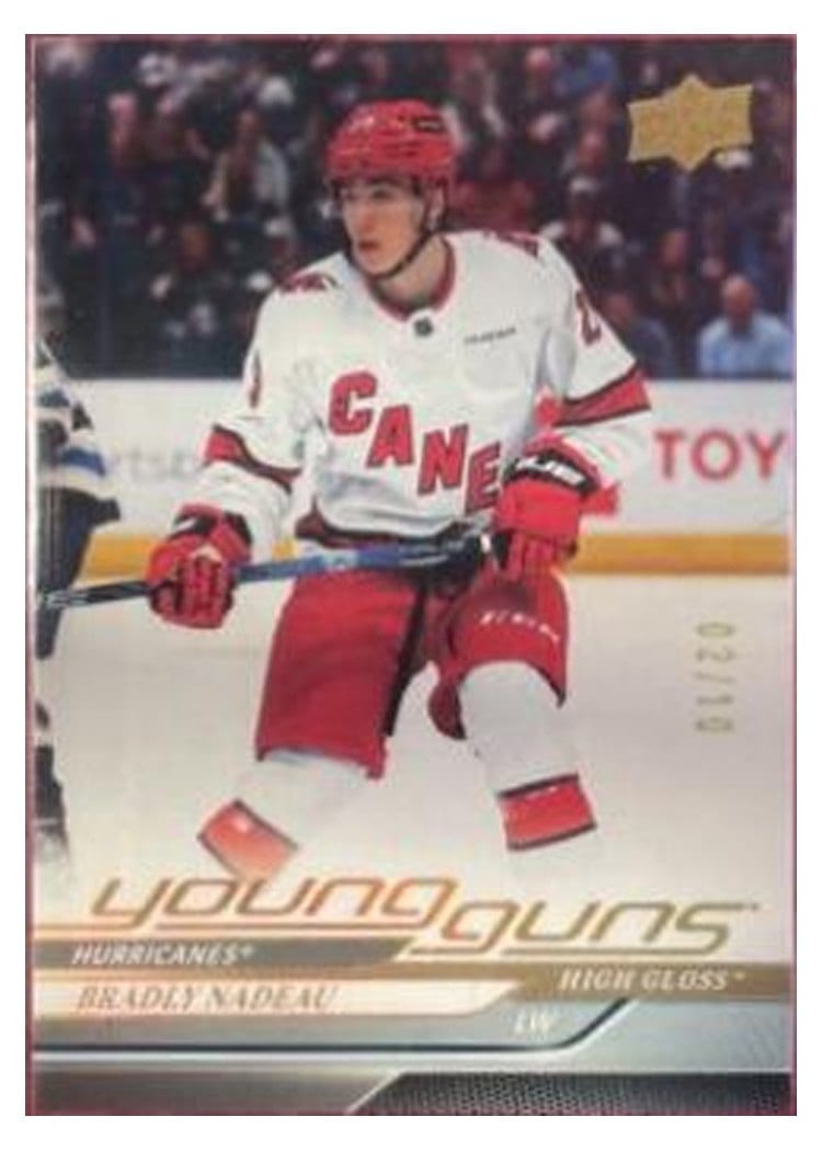 2024-25 Upper Deck Base Set Bradly Nadeau #208 card