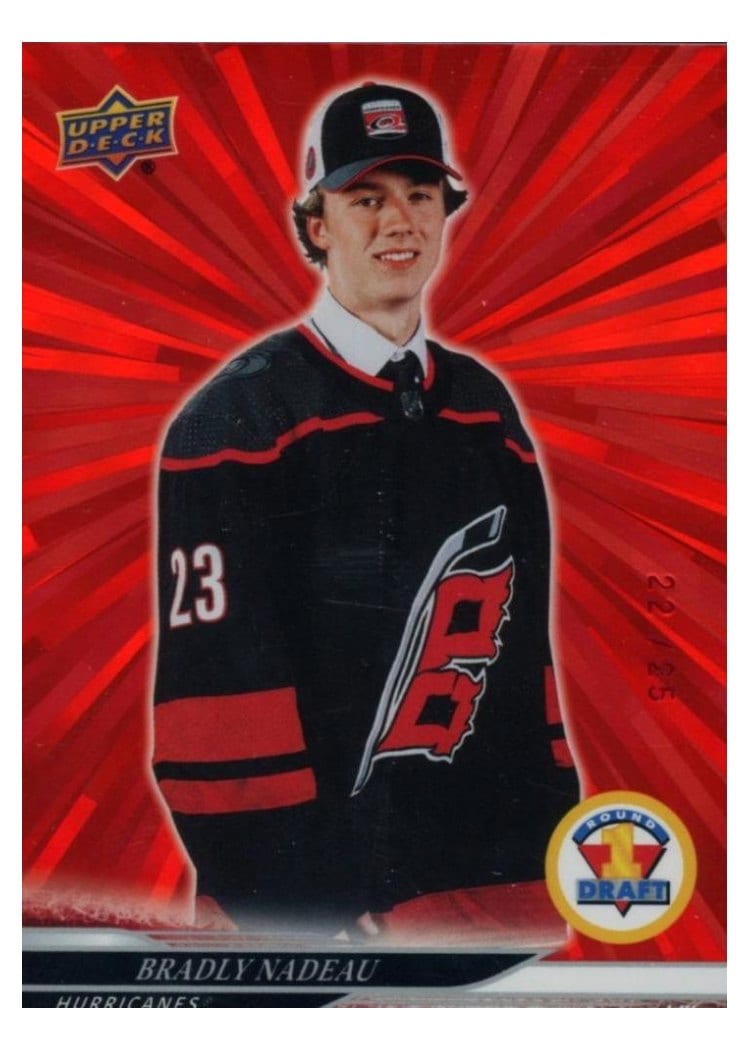 2024-25 Upper Deck Base Set Bradly Nadeau #737 card
